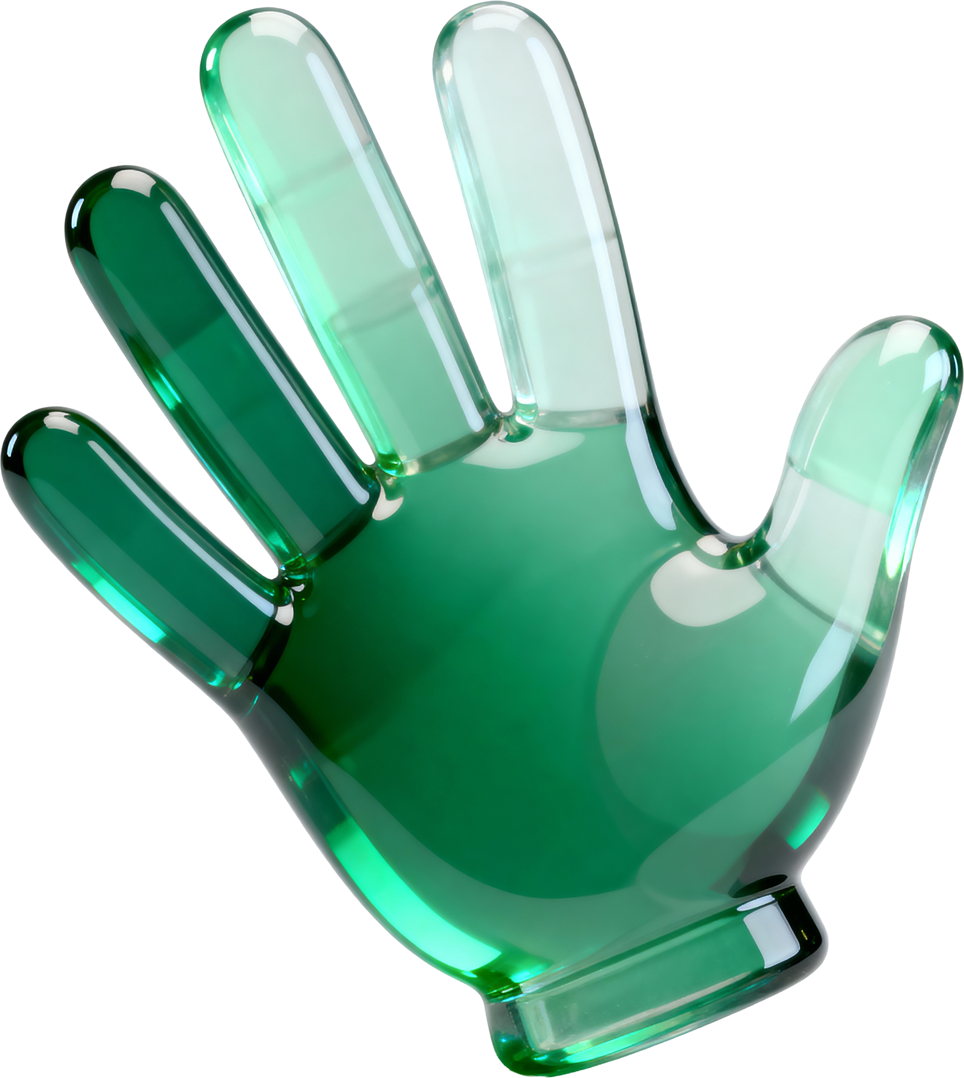 Guiding hand representing Tycoon's mission